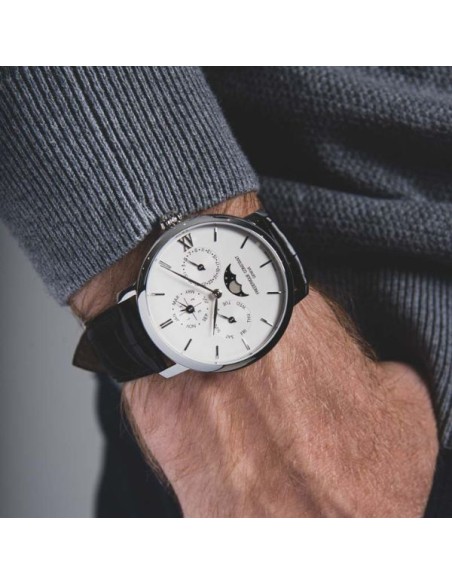 Frédérique Constant Slimline Manufacture Quantième Perpétuel, Pièce Unique - FWC Limited Edition