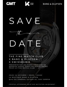 Afterwork Cocktail Fine Watch Club X Bang & Olufsen|28...