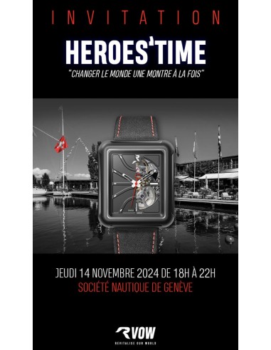 Afterwork Heroes'Time RVOW|14 novembre 2024